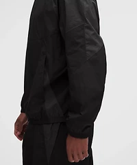 Nylon Oversized Track Jacket
