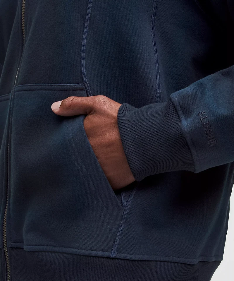Faded French Terry Full-Zip Jacket *SLNSH Collection