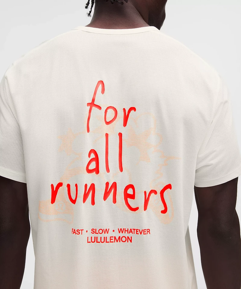 Mile Maker Mesh Short-Sleeve Shirt *For All Runners