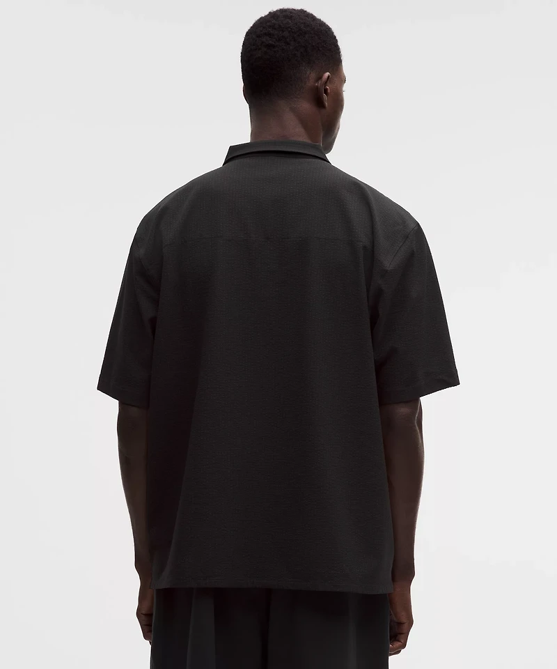 Airing Easy Camp-Collar Shirt *Textured