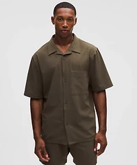 Airing Easy Camp-Collar Shirt *Textured