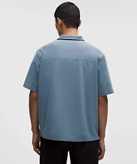 Airing Easy Camp-Collar Shirt *Textured