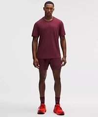 Men's Fast and Free Short-Sleeve Shirt *Perforated Stripe