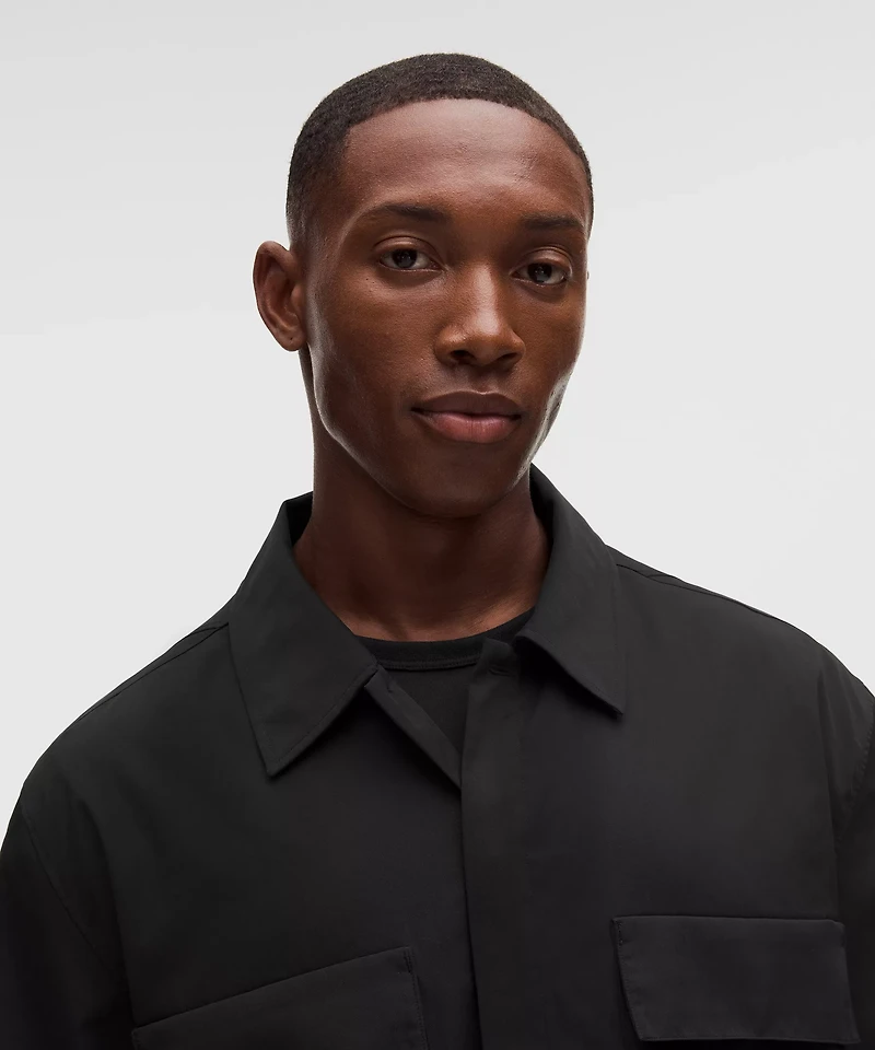 Unshaken Long-Sleeve Collared Shirt