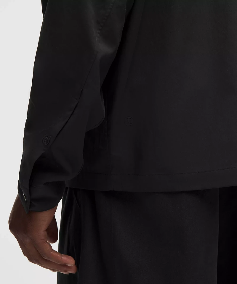 Unshaken Long-Sleeve Collared Shirt