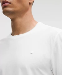 UV-Protective Striped Mesh Tennis T-Shirt