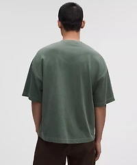 Heavyweight Cotton Jersey Boxy T-Shirt *Wash