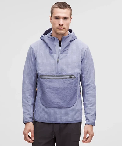 Water-Repellent Fleece Hiking Anorak | Men's Coats & Jackets