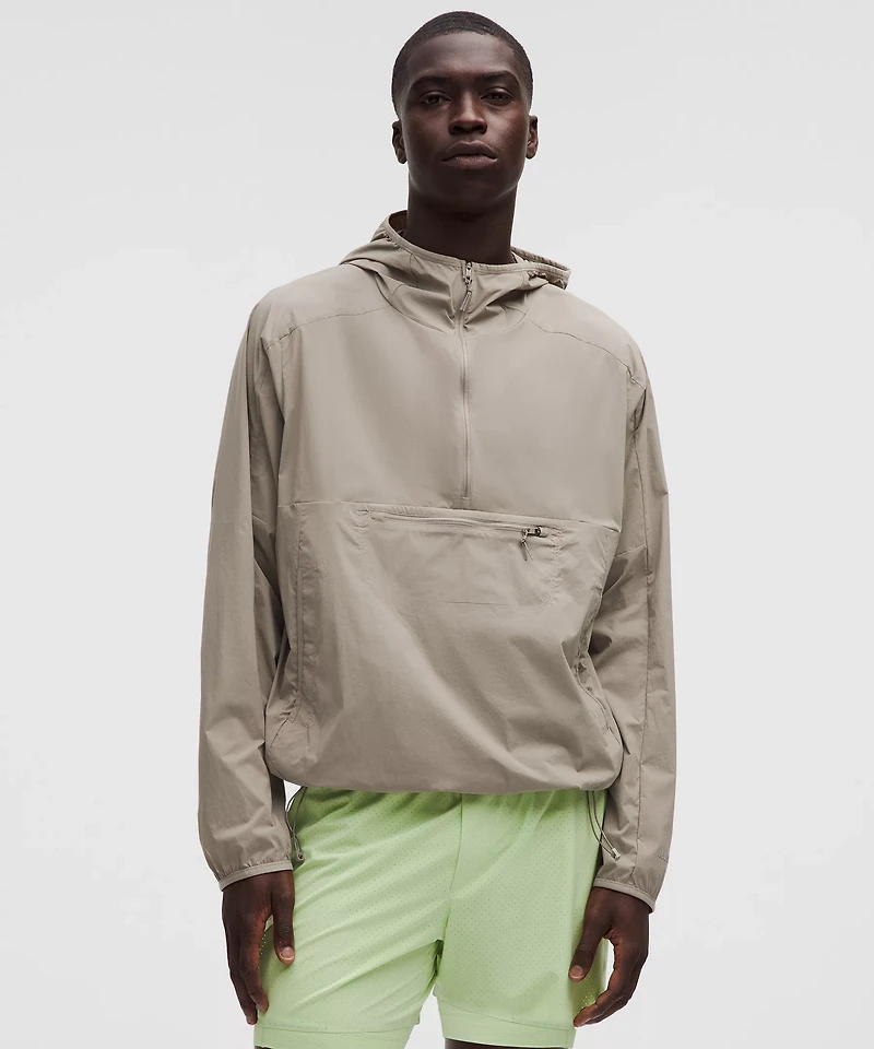 Multi-Pocket Running Anorak | Men's Coats & Jackets