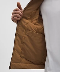 Insulated Cotton-Blend Bomber Jacket