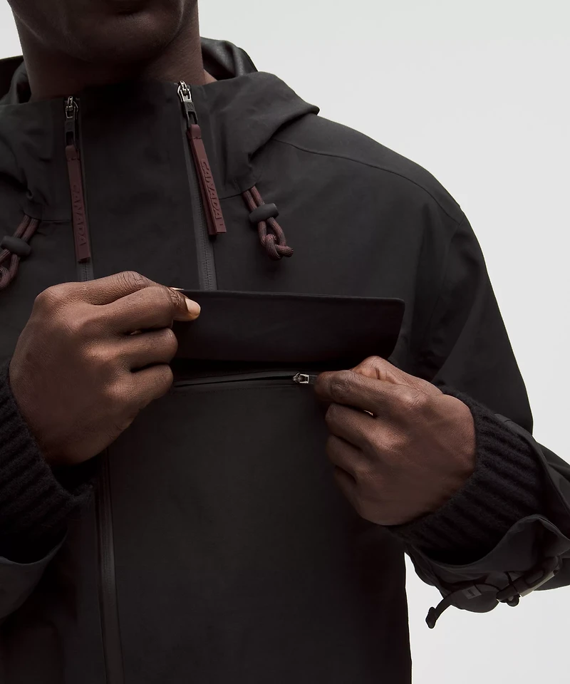 Team Canada Men's Waterproof Shell Jacket *COC Logo