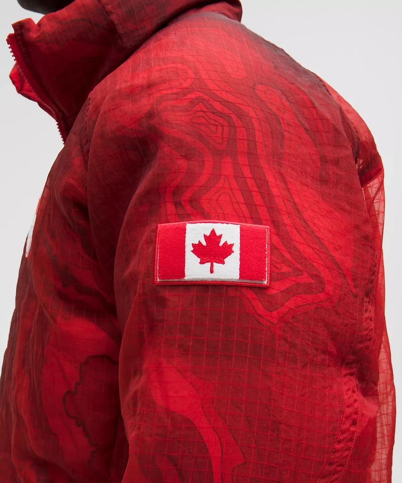 Team Canada Men's Wunder Puff Translucent 600-Down-Fill Jacket *COC Logo