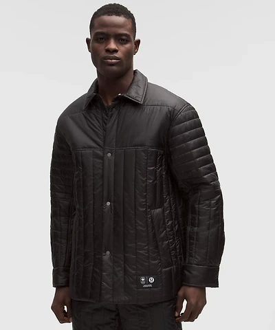 Team Canada Men's Nylon Taffeta Insulated Shacket *COC Logo