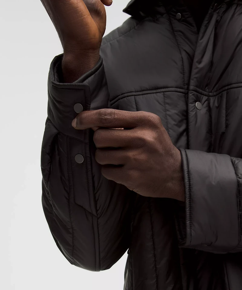 Team Canada Men's Nylon Taffeta Insulated Shacket *COC Logo