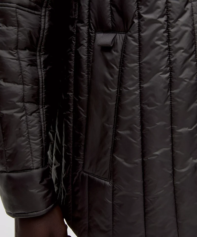 Team Canada Men's Nylon Taffeta Insulated Shacket *COC Logo