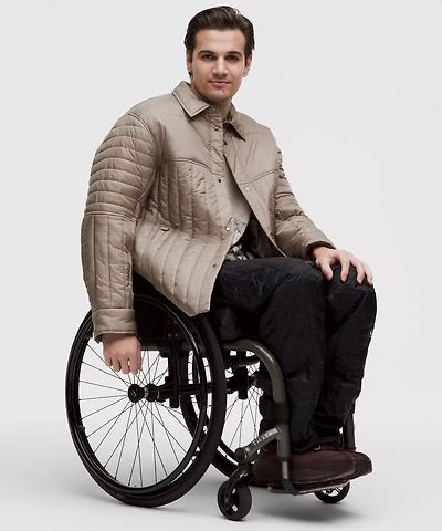 Team Canada Men's Nylon Taffeta Insulated Shacket *CPC Logo