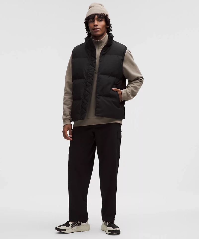 Always Down Puffer Vest *Tech Canvas