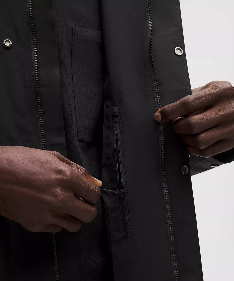 Waterproof Classic-Fit Car Coat