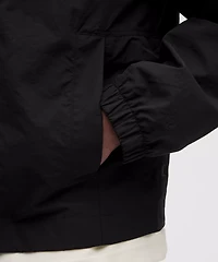 Cotton-Blend Collared Jacket