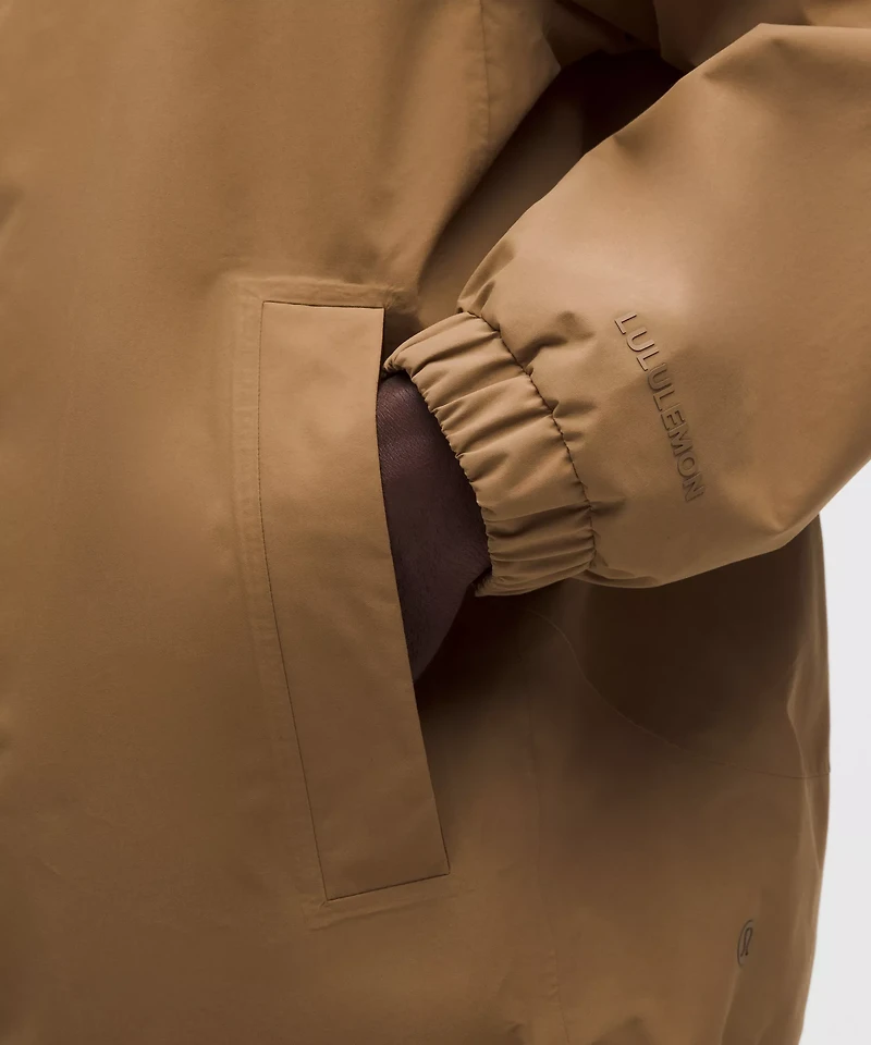 Waterproof Cinch-Hem Jacket