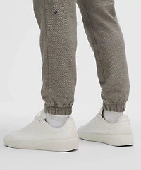 Textured Double-Knit Cotton Jogger *Regular