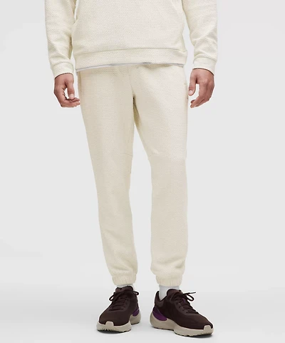 Textured Double-Knit Cotton Jogger *Regular