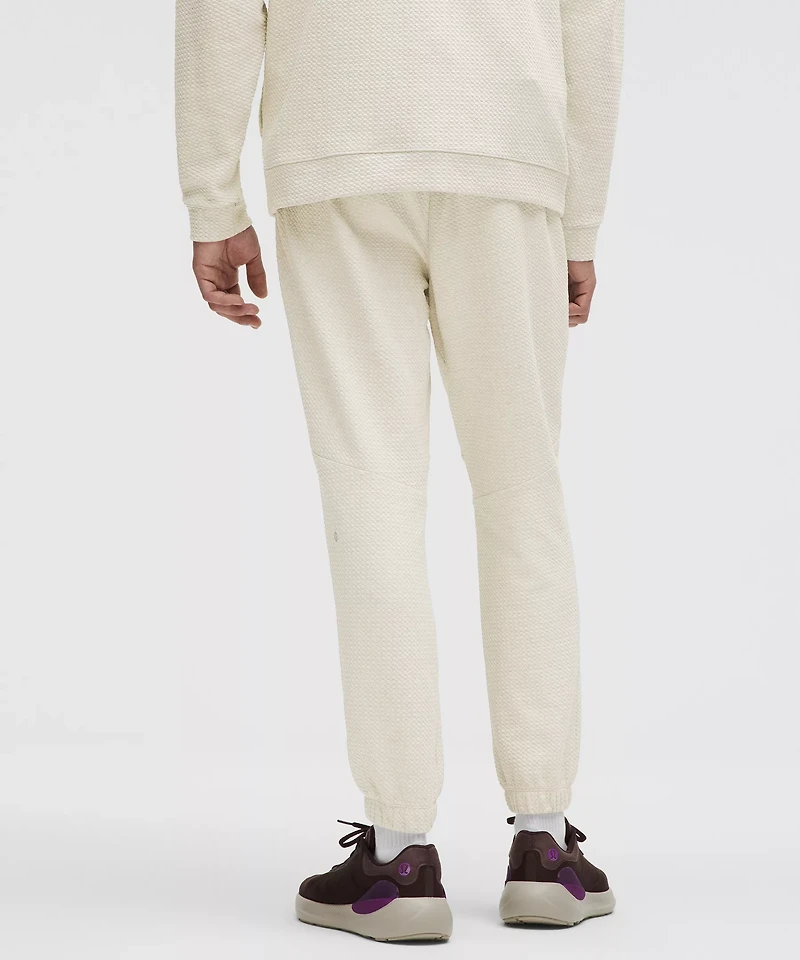 Textured Double-Knit Cotton Jogger *Regular