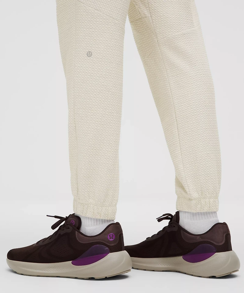 Textured Double-Knit Cotton Jogger *Regular