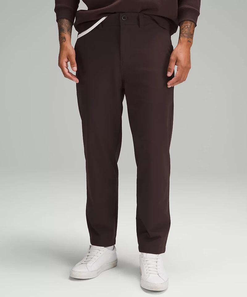 Relaxed-Tapered Heavy Twill Trouser *Cropped | Men's Trousers
