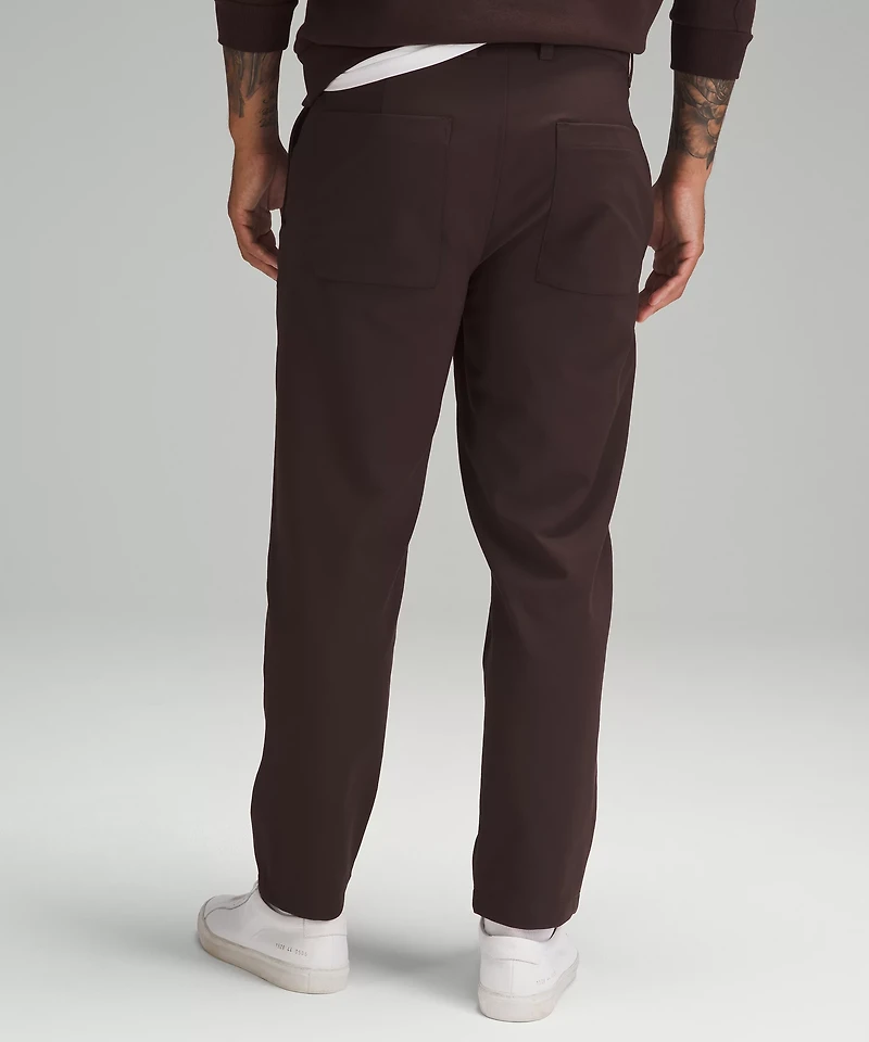 Relaxed-Tapered Heavy Twill Trouser *Cropped | Men's Trousers