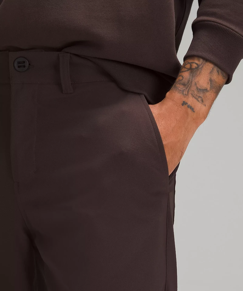 Relaxed-Tapered Heavy Twill Trouser *Cropped | Men's Trousers