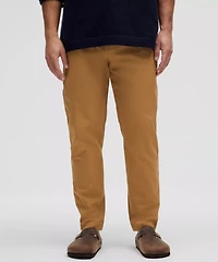 Slim-Tapered Smooth Twill Trouser *Cropped | Men's Trousers