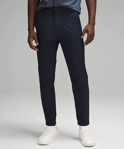 Slim-Tapered Smooth Twill Trouser *Cropped | Men's Trousers