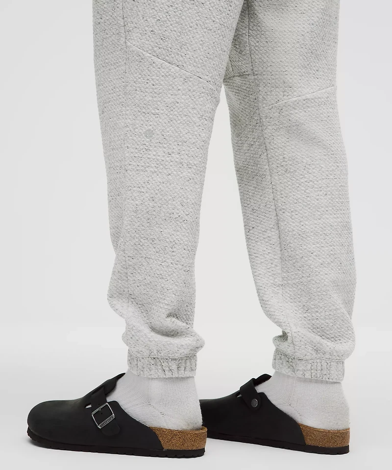 Textured Double-Knit Cotton Jogger *Shorter