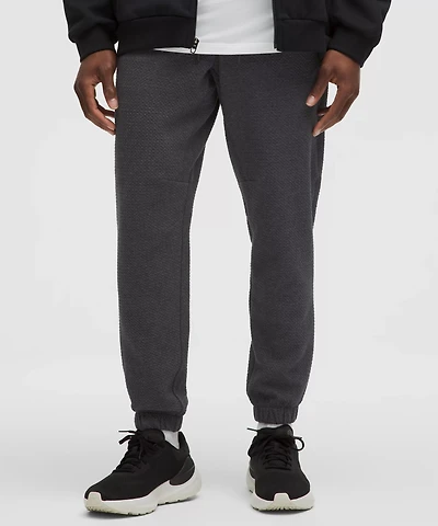 Textured Double-Knit Cotton Jogger *Shorter | Men's Joggers