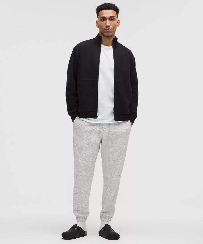 Textured Double-Knit Cotton Jogger *Tall