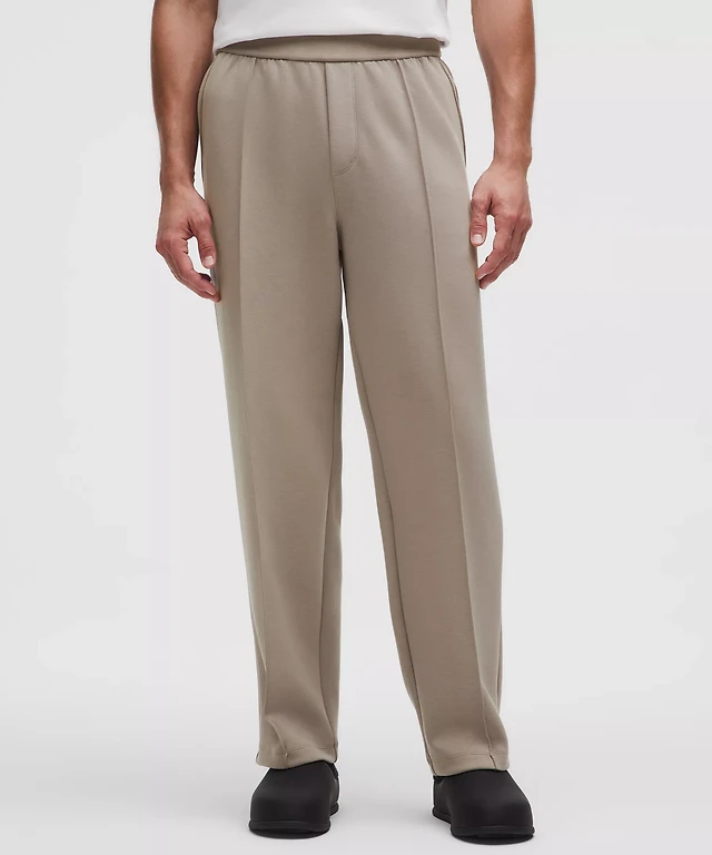 Men Pull On Khakis Lululemon Athletica Cotton Twill Pintuck Pull-On Pant  *Regular Men's Pants