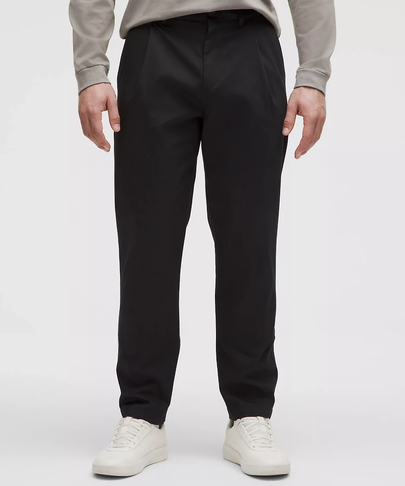 Cotton Twill Pleat-Front Trouser *Regular | Men's Trousers