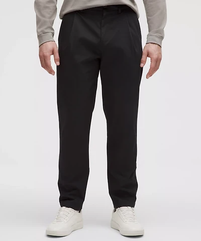 Cotton Twill Pleat-Front Trouser *Regular | Men's Trousers