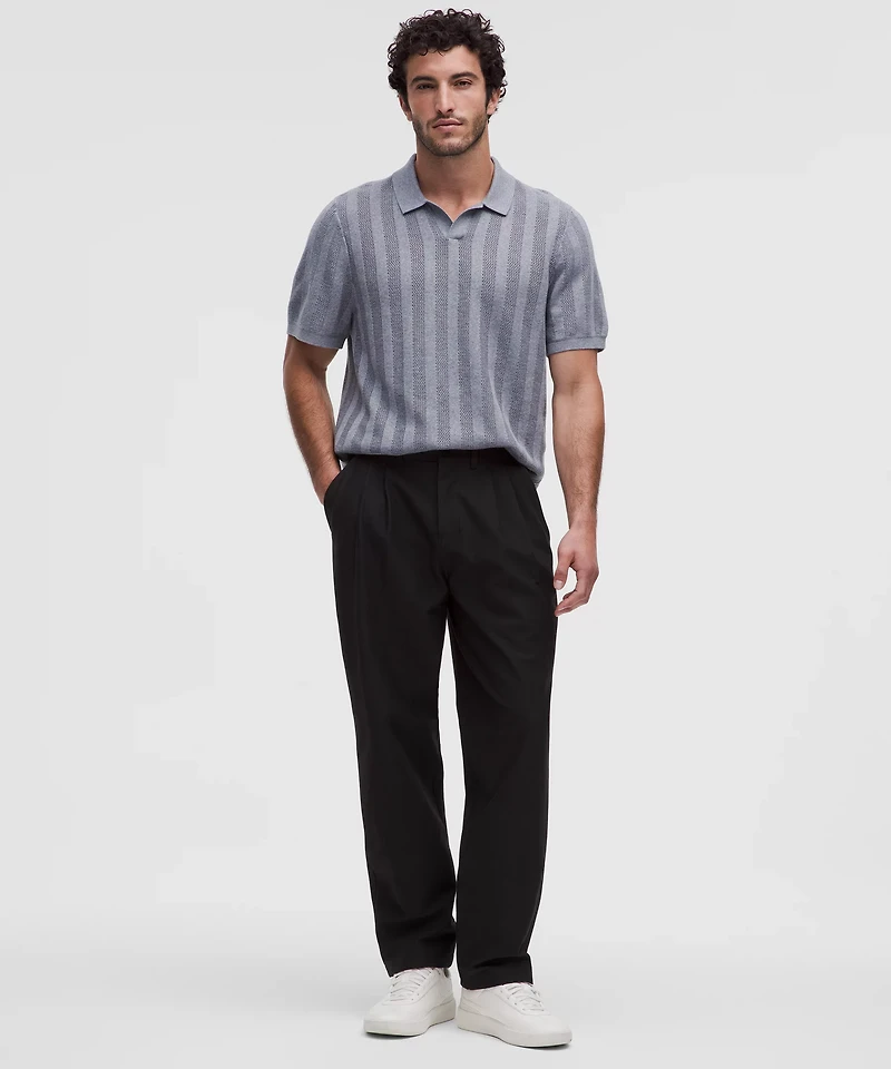 Utilitech Twill Relaxed-Fit Pleated Trouser | Men's Trousers