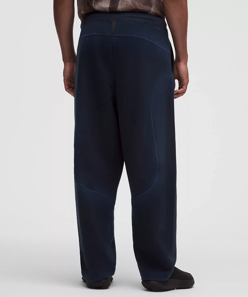 Faded French Terry Barrel-Leg Pant *SLNSH Collection