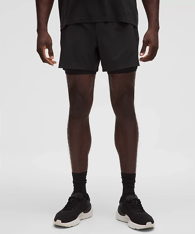 Fast and Free Lined Running Short 5" | Men's Shorts