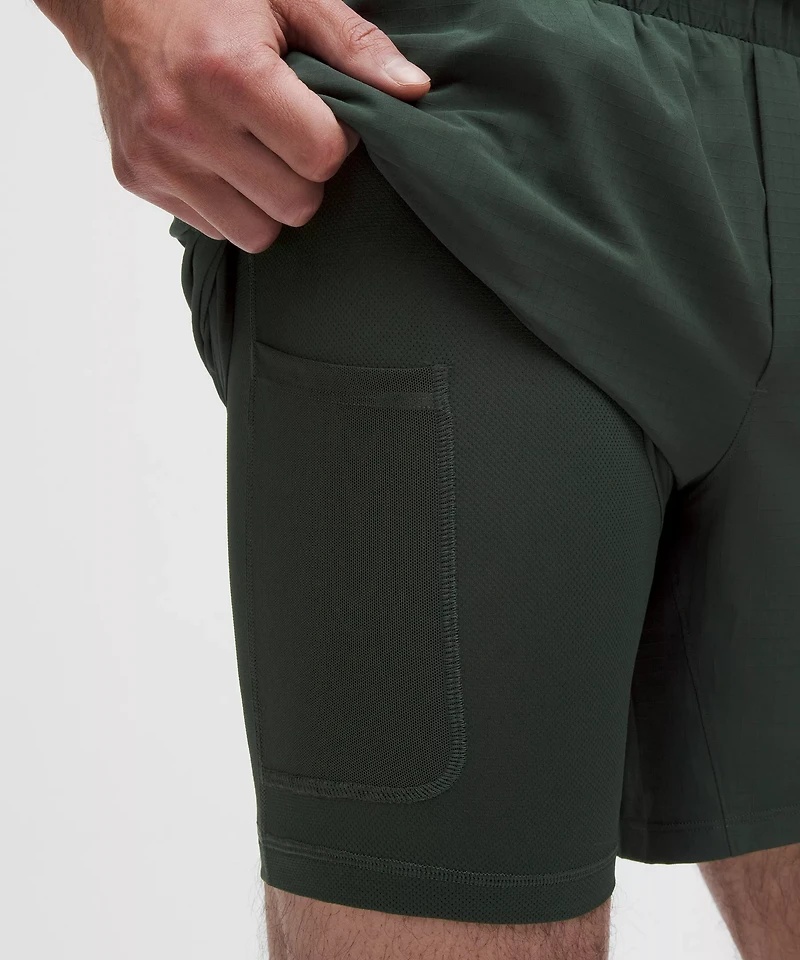 Mile Maker Ripstop Lined Short 6"