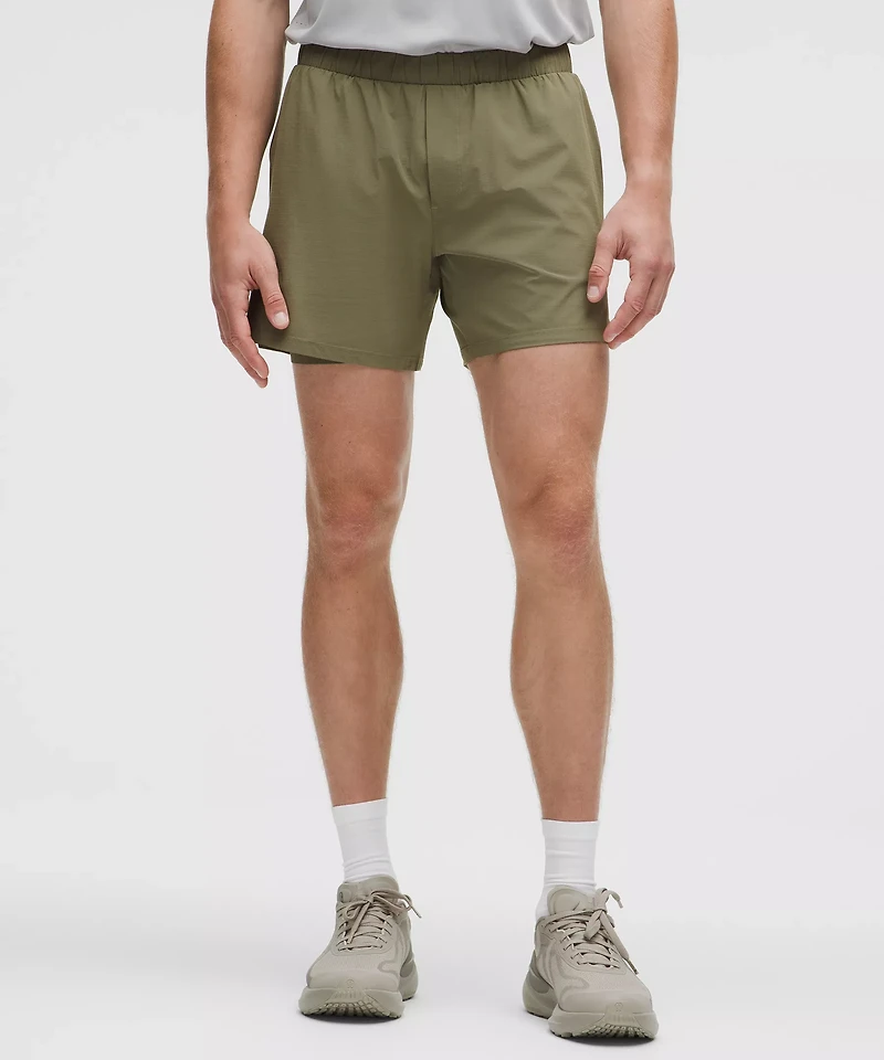 Mile Maker Run Crew Ripstop Lined Short 6" | Men's Shorts