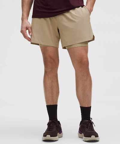 Mile Maker Run Crew Ripstop Lined Short 6" | Men's Shorts