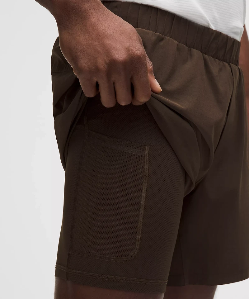 Mile Maker Ripstop Lined Short 6"