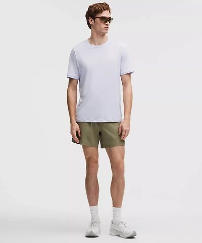 Mile Maker Run Crew Ripstop Linerless Short 6" | Men's Shorts