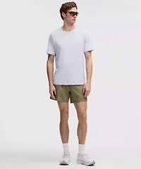 Mile Maker Run Crew Ripstop Linerless Short 6" | Men's Shorts
