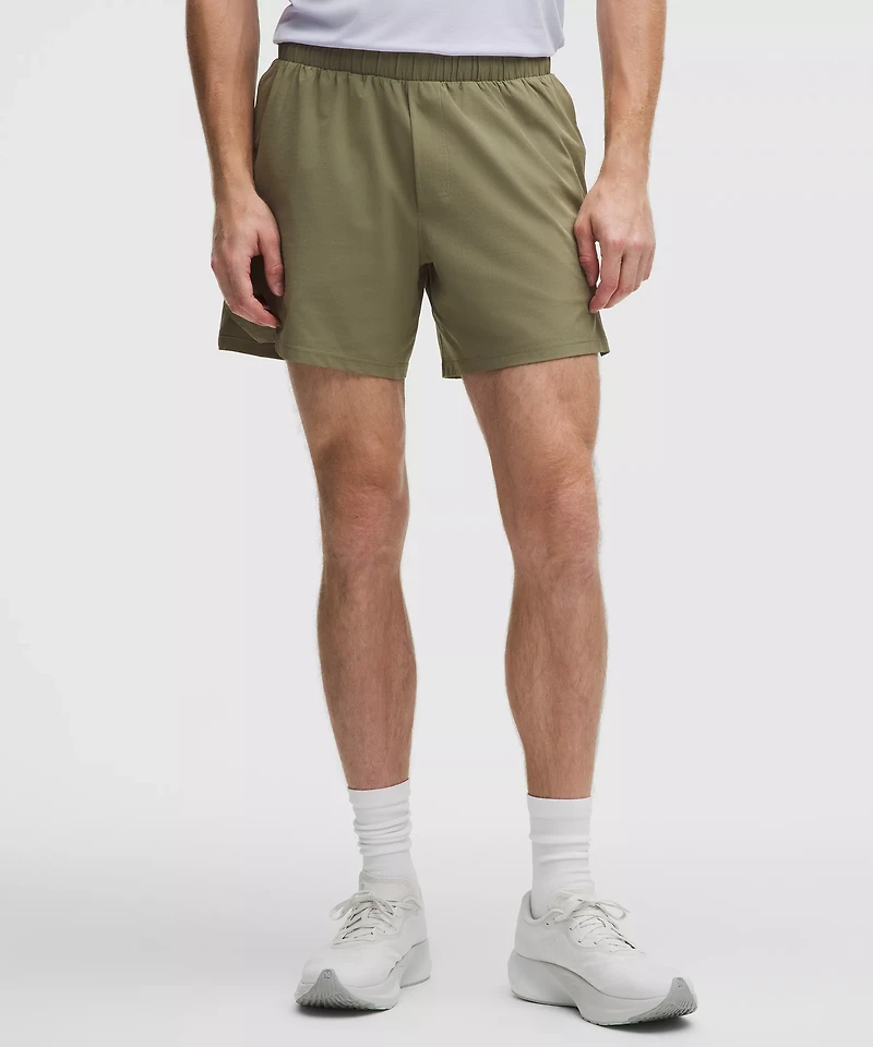 Mile Maker Run Crew Ripstop Linerless Short 6" | Men's Shorts