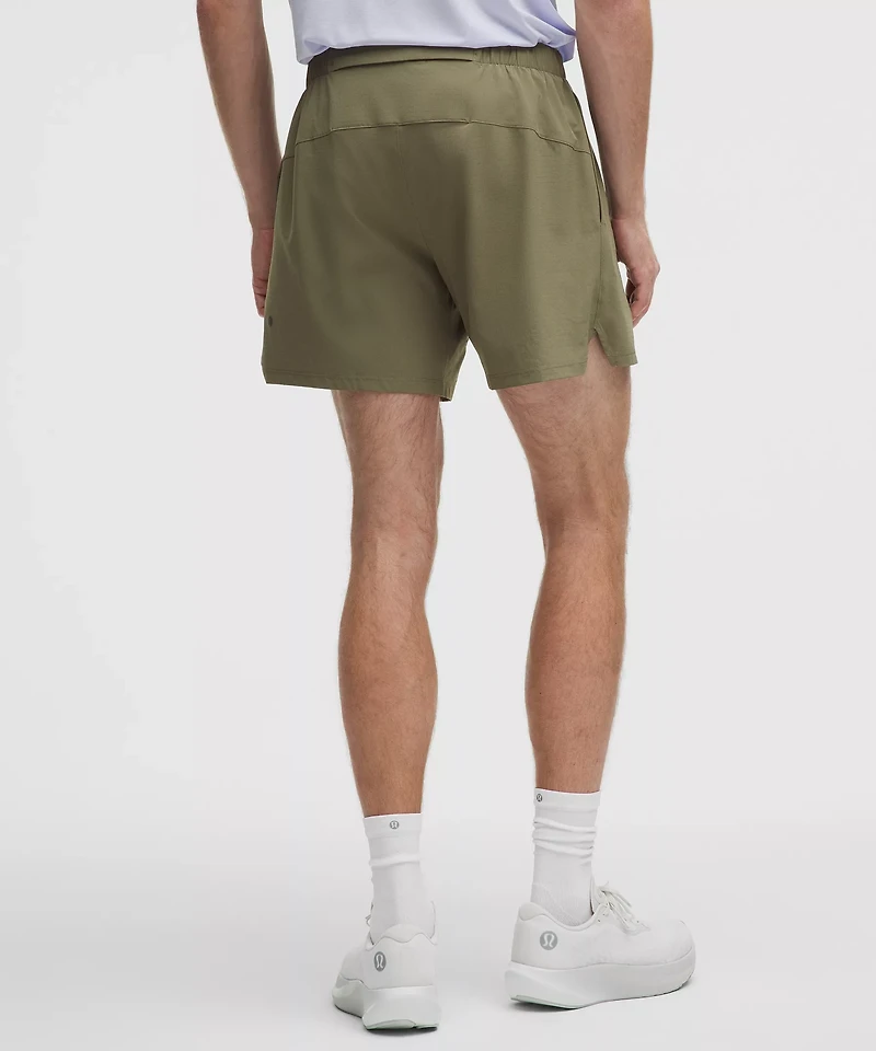 Mile Maker Run Crew Ripstop Linerless Short 6" | Men's Shorts